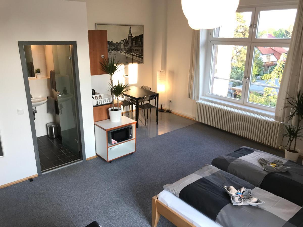 Ferienwohnungen Und Apartmenthaus Halle Saale - Villa Mathilda Экстерьер фото